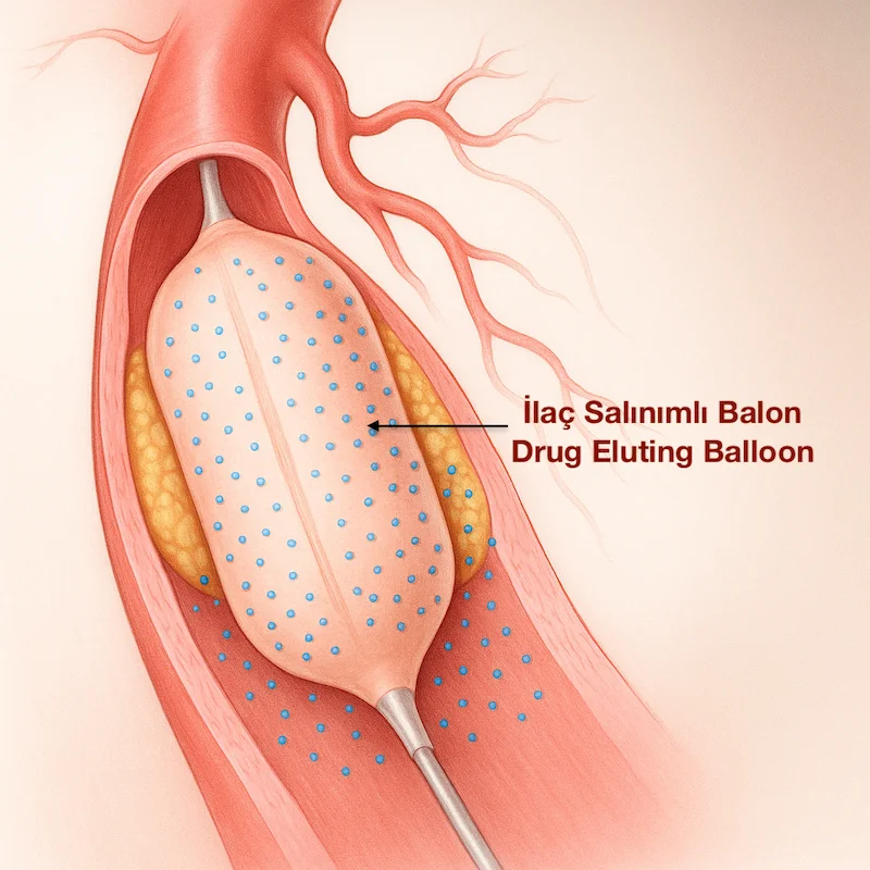 İlaç Salınımlı Balon (Drug Eluting Balloon-DEB)
